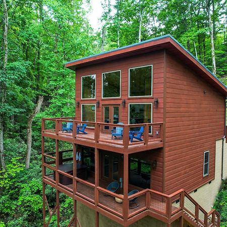 New Cozy Mountain Cabin Hot Tub Near Downtown Gatlinburg Eksteriør bilde